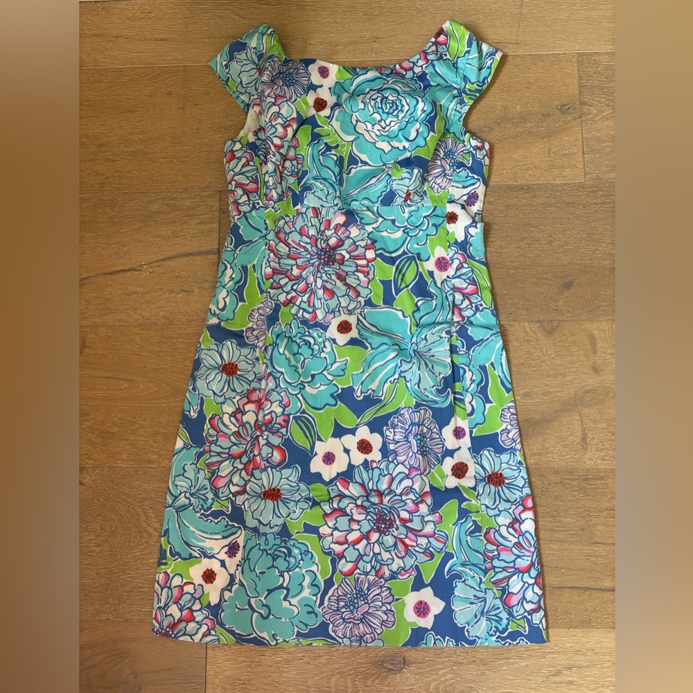 Lilly Pulitzer Multicolor Floral Dress 0